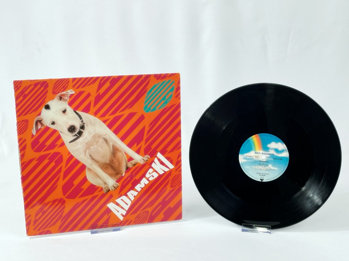 Adamski – Retro Killer feat. Seal LP 1990, MCA Records