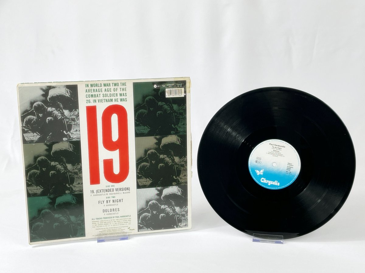 Paul Hardcastle – 19 (Extended Version) Retro Maxi-Single Vinyl 1985