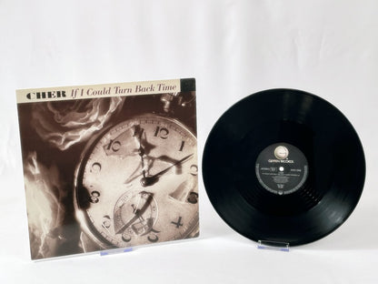 Cher – If I Could Turn Back Time (Rock Guitar Version) 12'' Retro Vinyl, Geffen Records 1989