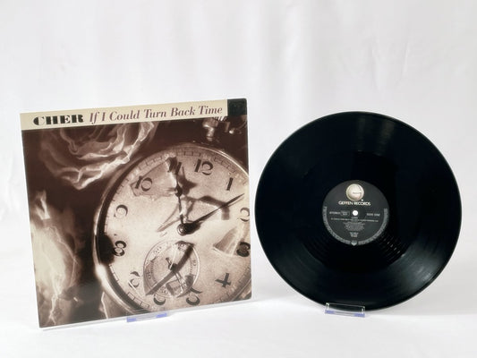 Cher – If I Could Turn Back Time (Rock Guitar Version) 12'' Retro Vinyl, Geffen Records 1989