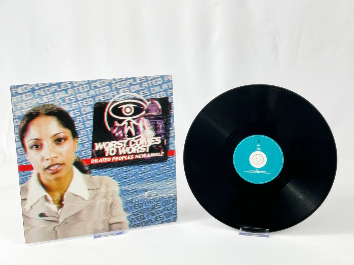 Dilated Peoples – Worst Comes To Worst 12'' Hip Hop Vinyl, Capitol Records 2001