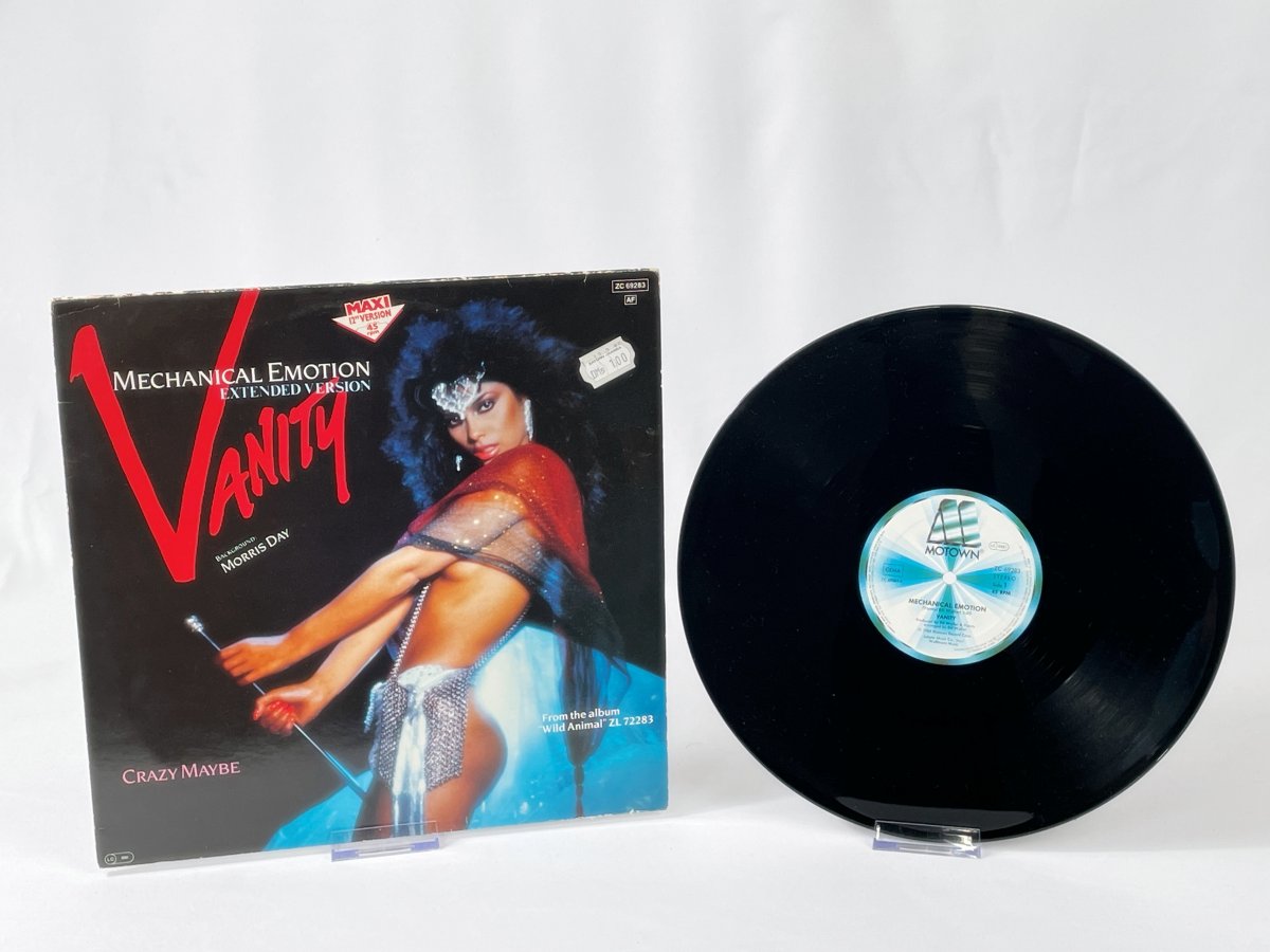 Vanity – Mechanical Emotion (Extended Version) feat. Morris Day 12'' Maxi Single, Motown 1984, Retro Funk