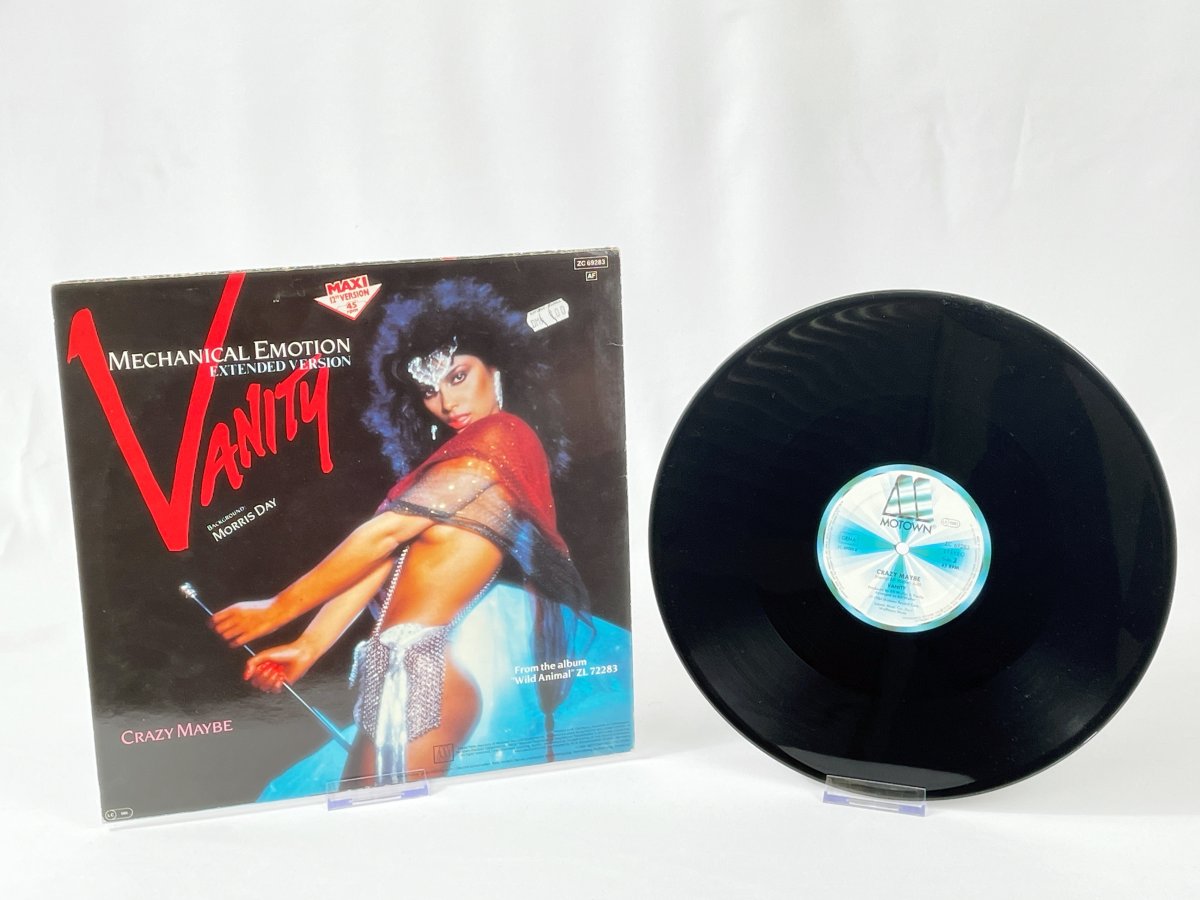 Vanity – Mechanical Emotion (Extended Version) feat. Morris Day 12'' Maxi Single, Motown 1984, Retro Funk