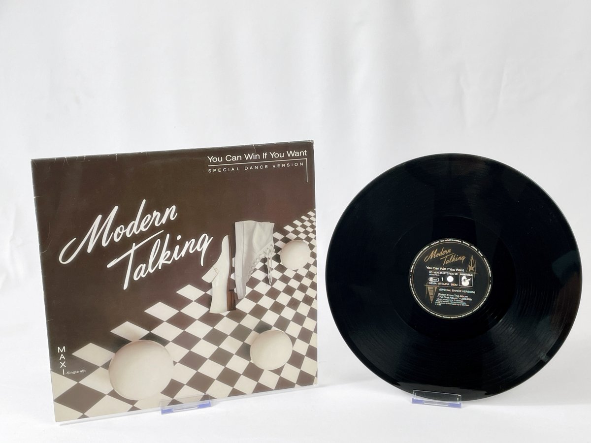 Modern Talking – Vintage 12'' Maxi-Single „You Can Win If You Want“ (Special Dance Version, Hansa 1985)
