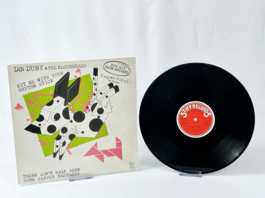 Ian Dury & The Blockheads – Hit Me With Your Rhythm Stick (Vintage 12" Maxi-Single, Stiff Records, 1978)