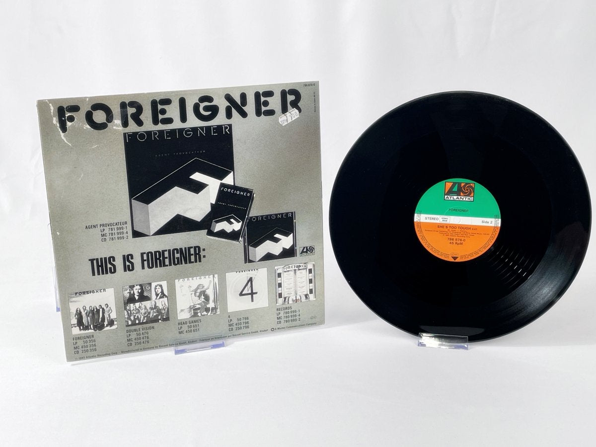 Foreigner – Vintage Maxi-Single Growing Up The Hard Way (1984, Atlantic)