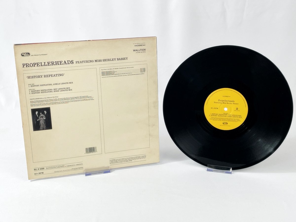 Propellerheads feat. Shirley Bassey – Retro Maxi 12" Vinyl History Repeating (1997)