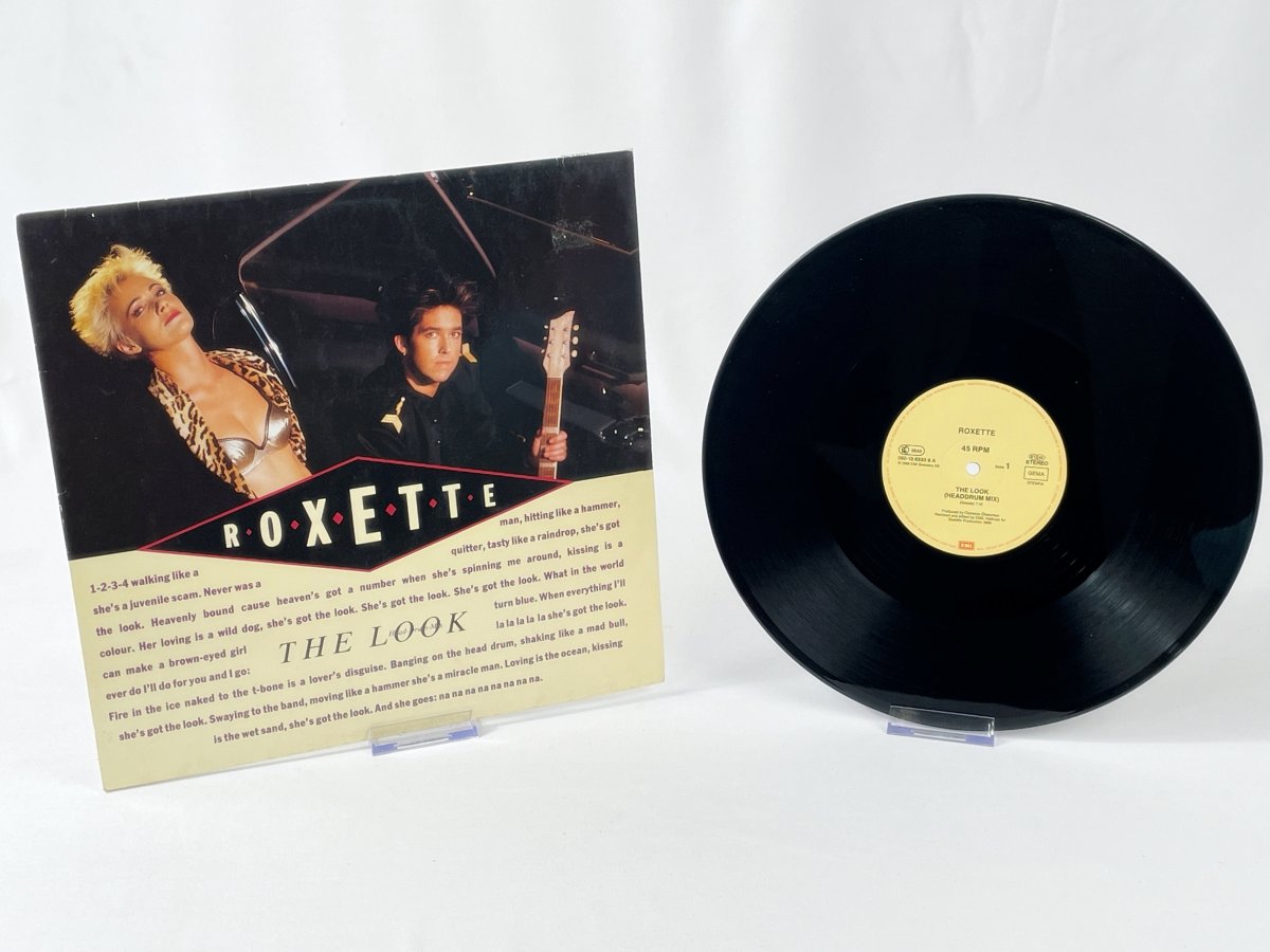 Roxette – Retro maxi single “The Look” 1989, 12" vinyl