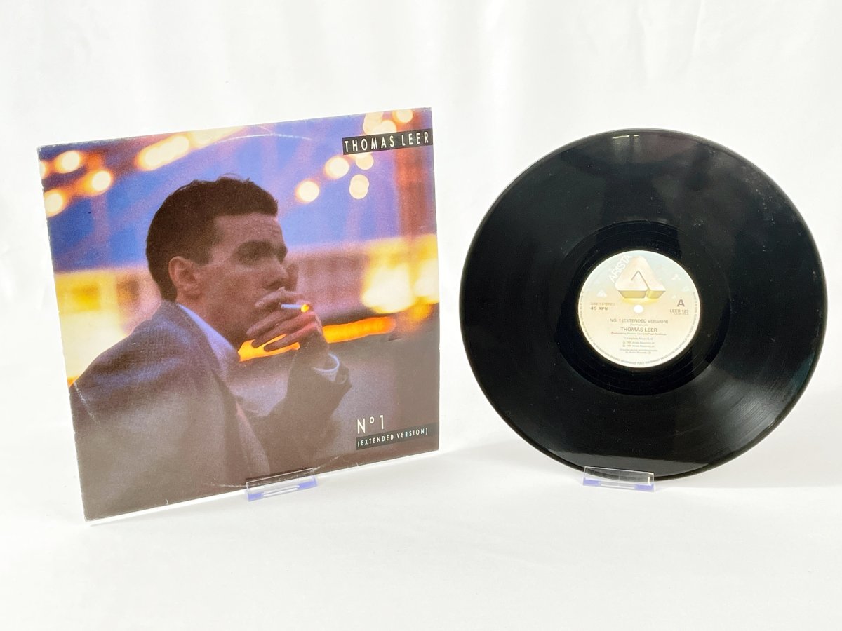 Thomas Leer – No.1 (Extended Version) 12'' Maxi Single Vinyl (1985, Arista Records) – Retro Synthpop