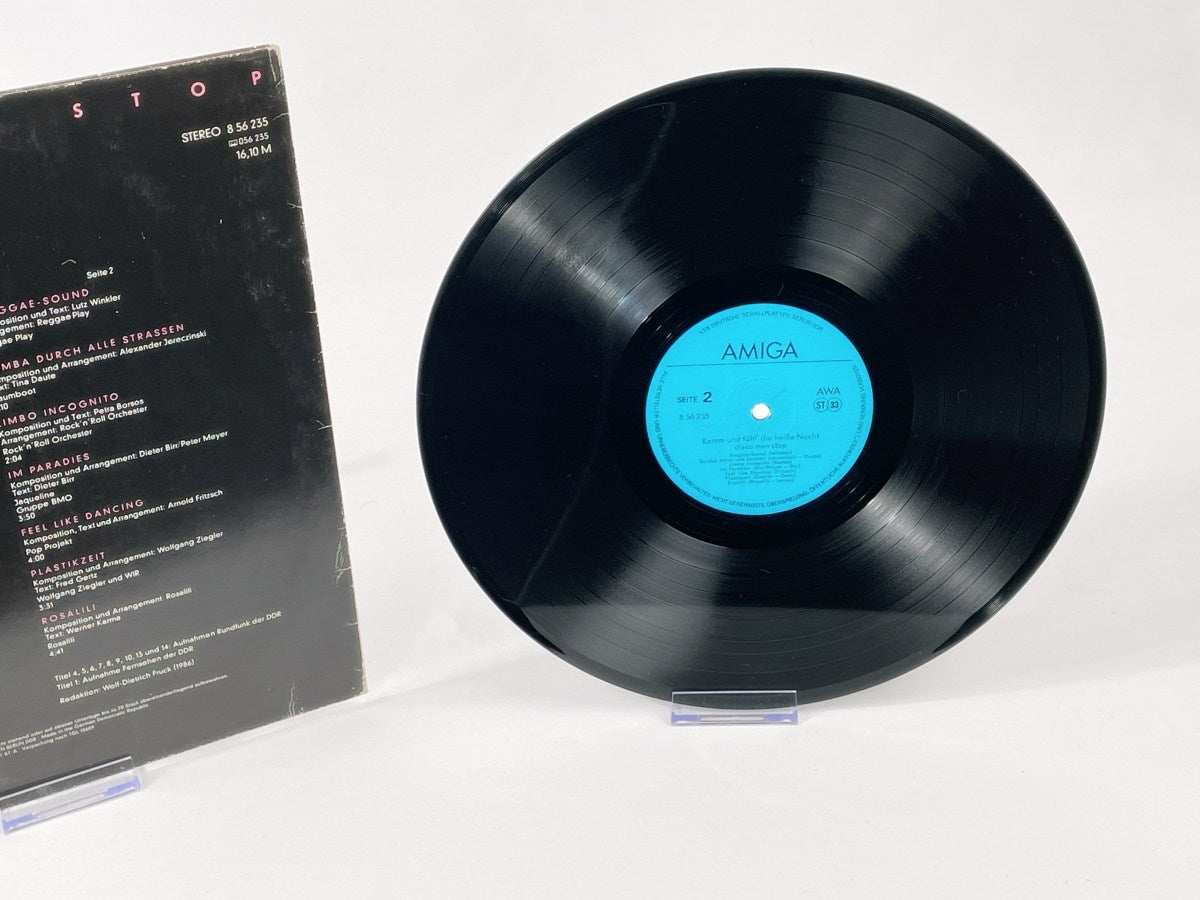 Various Artists – Come and Feel the Hot Night LP Vinyl, Retro Disco Compilation, Amiga DDR