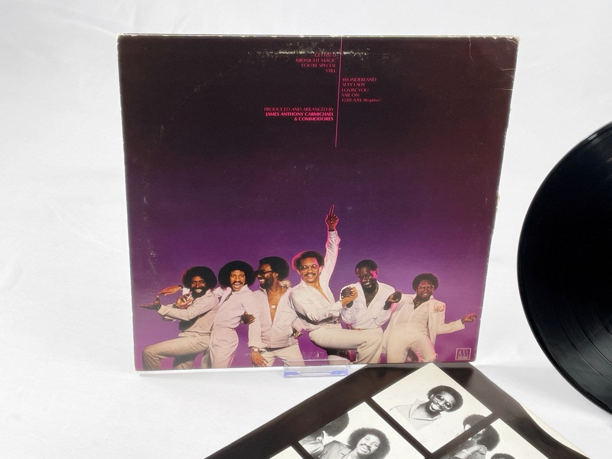 Commodores – Midnight Magic LP Vinyl 1979, Retro Funk Soul, Motown Germany