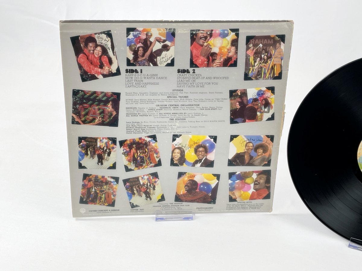 Graham Central Station – Now Do U Wanta Dance LP Vinyl 1977, Vintage Funk Soul, Warner Bros. Germany