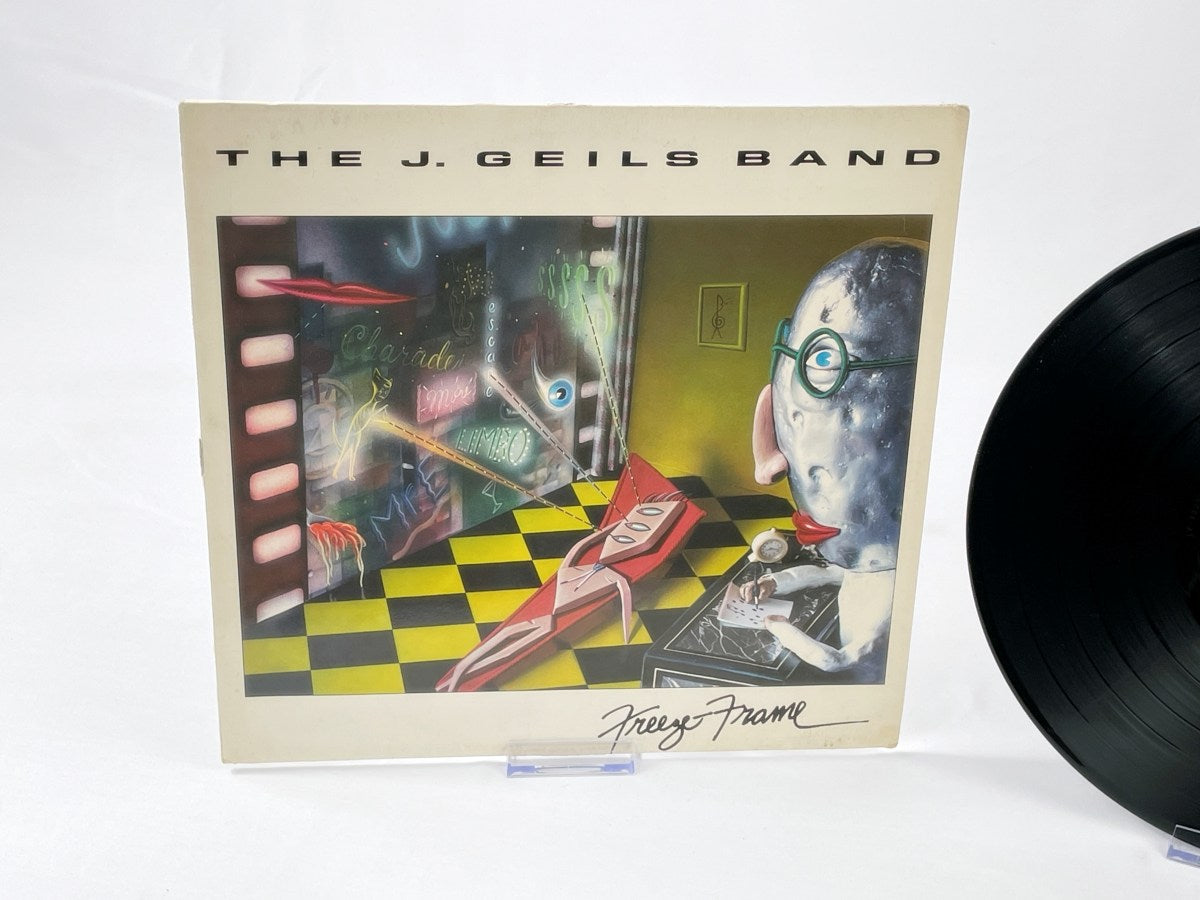 The J. Geils Band – Freeze Frame LP Vinyl 1981, Retro Rock Pop, EMI Club Edition
