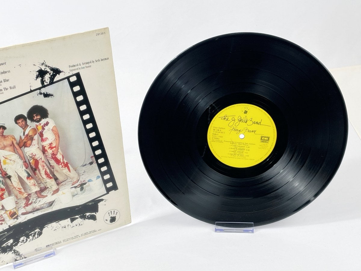 The J. Geils Band – Freeze Frame LP Vinyl 1981, Retro Rock Pop, EMI Club Edition