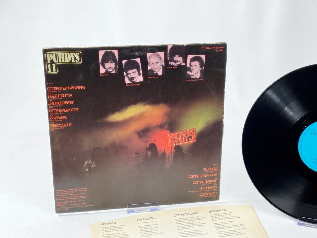 Puhdys – Computer Career (AMIGA, GDR 1983, LP Vinyl) – Vintage 2