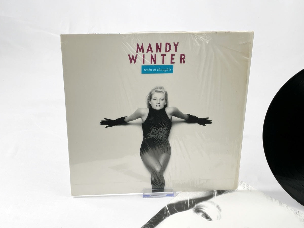 Mandy Winter – Train Of Thoughts LP Vinyl 1989, Vintage Pop Rock, Mercury
