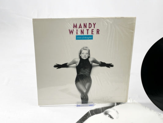 Mandy Winter – Train Of Thoughts LP Vinyl 1989, Vintage Pop Rock, Mercury