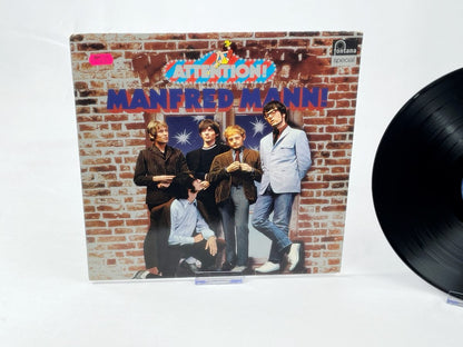 Manfred Mann – Attention! LP Vinyl, 1970s, Retro Rock, Fontana Special