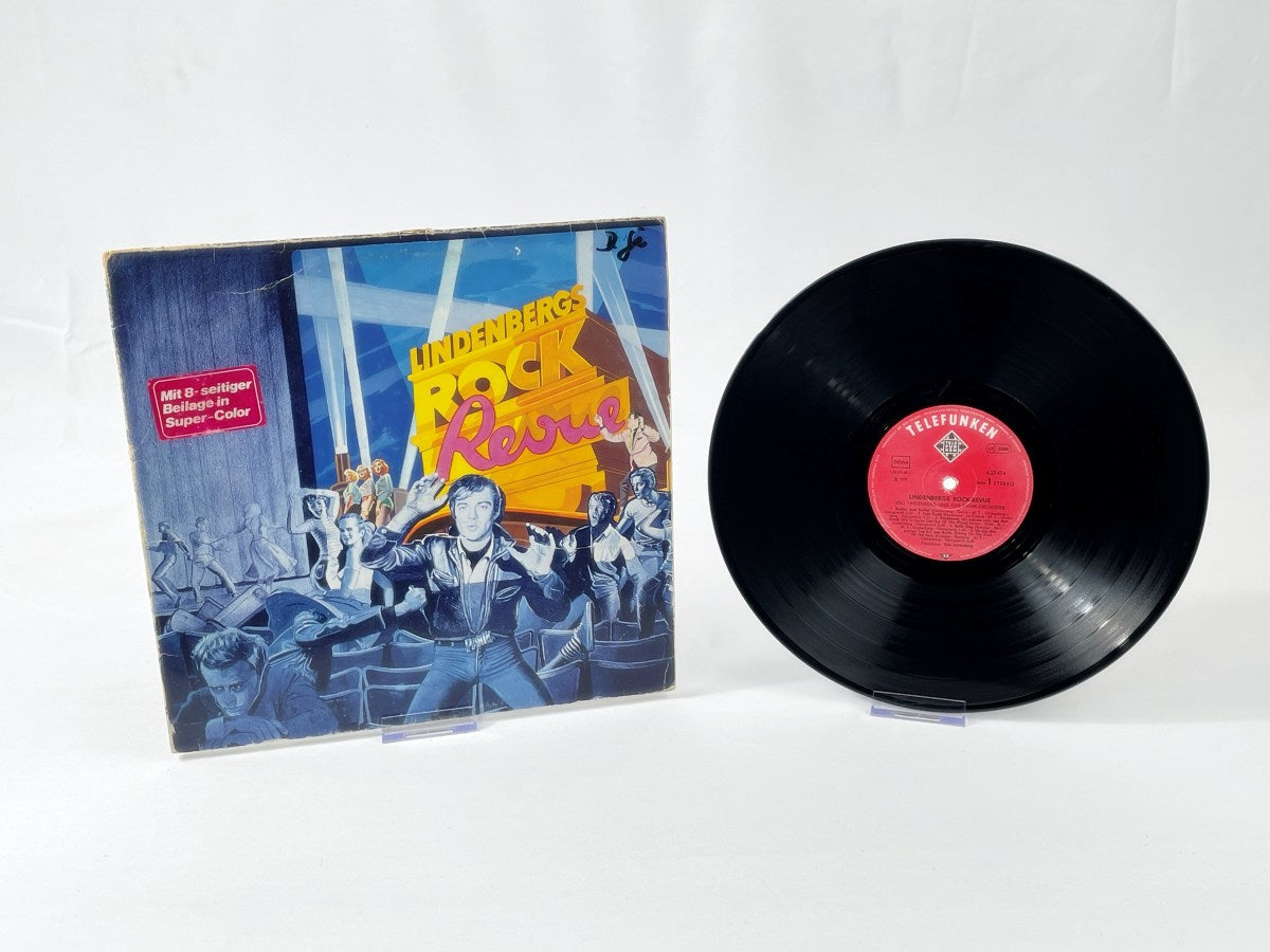 Udo Lindenberg – Lindenberg's Rock Revue LP Vinyl 1978, Vintage Rock, Telefunken