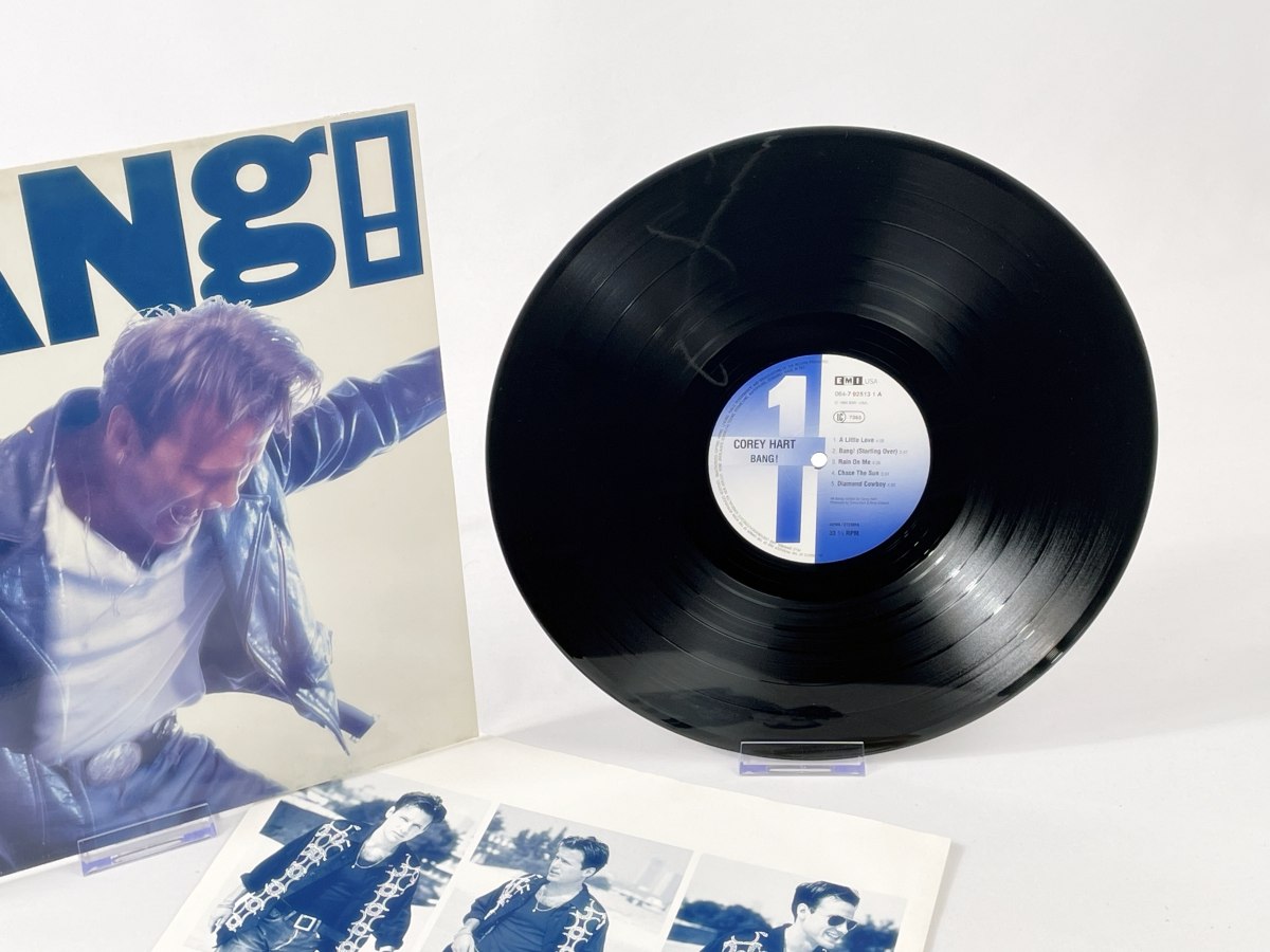 Corey Hart – Bang! (1985, EMI) LP Vinyl – Retro 80s Rock Pop