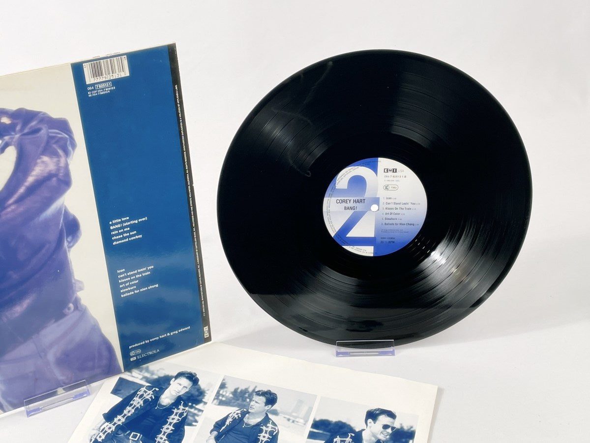 Corey Hart – Bang! (1985, EMI) LP Vinyl – Retro 80s Rock Pop