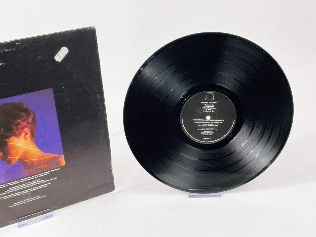 Pauline Murray And The Invisible Girls – Self-Titled LP 1980, Retro Post-Punk Original Vinyl