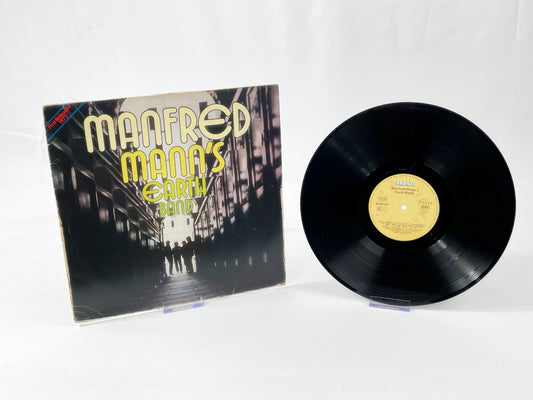 Manfred Mann’s Earth Band – Manfred Mann’s Earth Band LP Vinyl 1972, Vintage Prog Rock, Bronze Records
