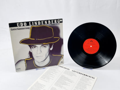 Udo Lindenberg & Panikorchester – Götterhämmerung LP Vinyl 1984, Retro Rock Pop, Polydor