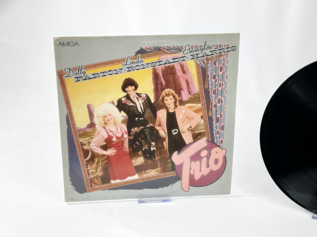 Dolly Parton, Linda Ronstadt &amp; Emmylou Harris – Trio (AMIGA, GDR pressing, LP vinyl) – Vintage