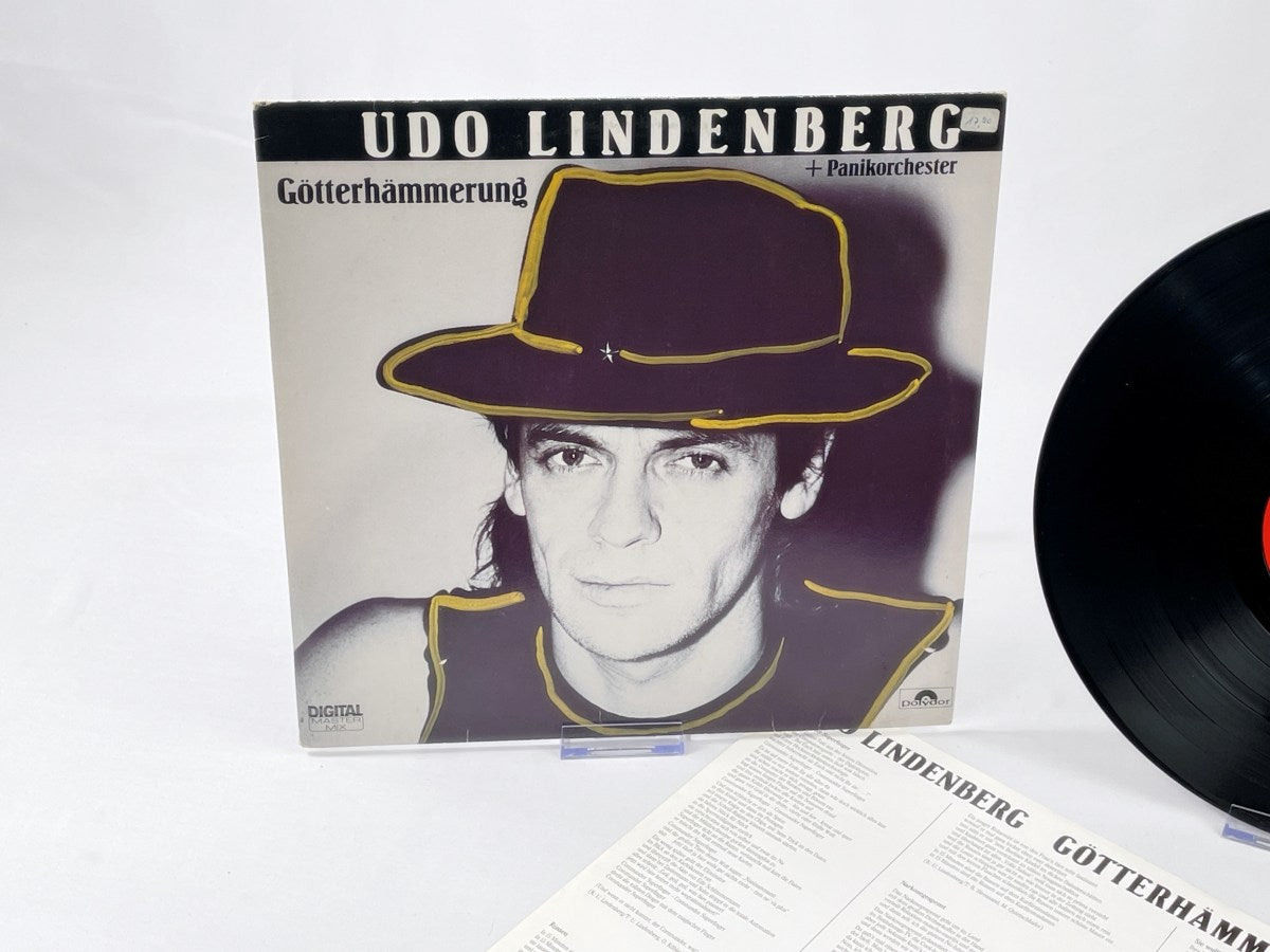 Udo Lindenberg & Panikorchester – Götterhämmerung LP Vinyl 1984, Retro Rock Pop, Polydor