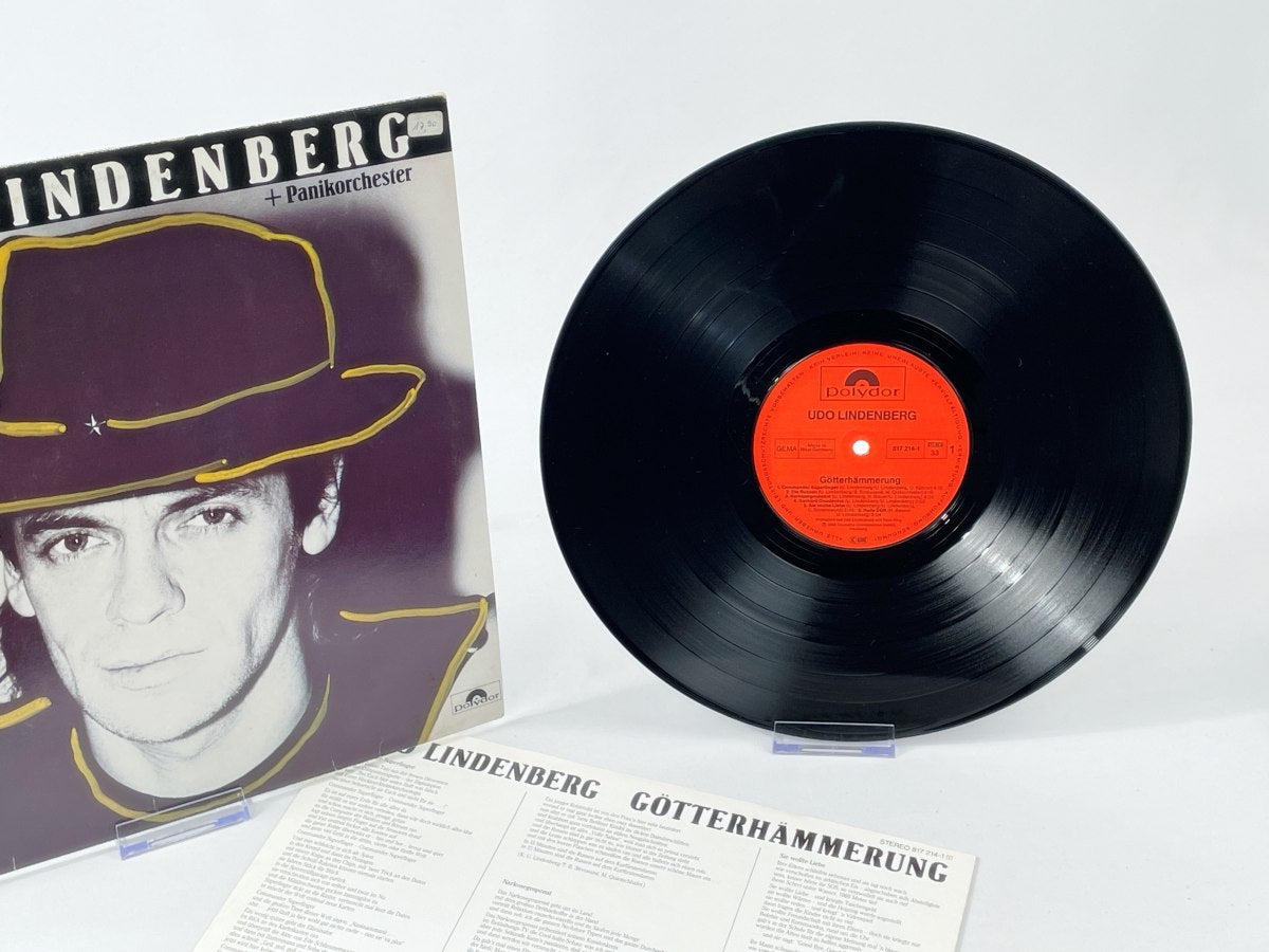 Udo Lindenberg & Panikorchester – Götterhämmerung LP Vinyl 1984, Retro Rock Pop, Polydor