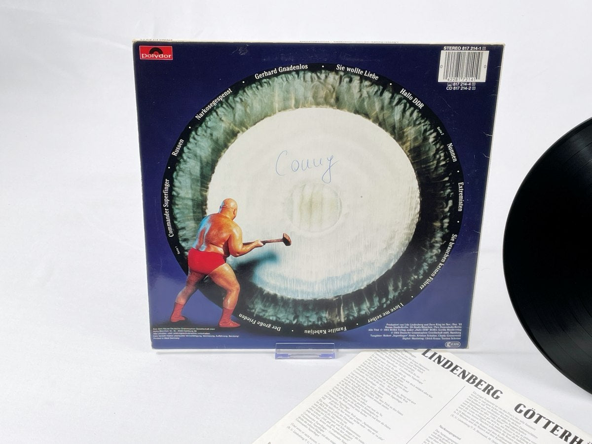 Udo Lindenberg & Panikorchester – Götterhämmerung LP Vinyl 1984, Retro Rock Pop, Polydor