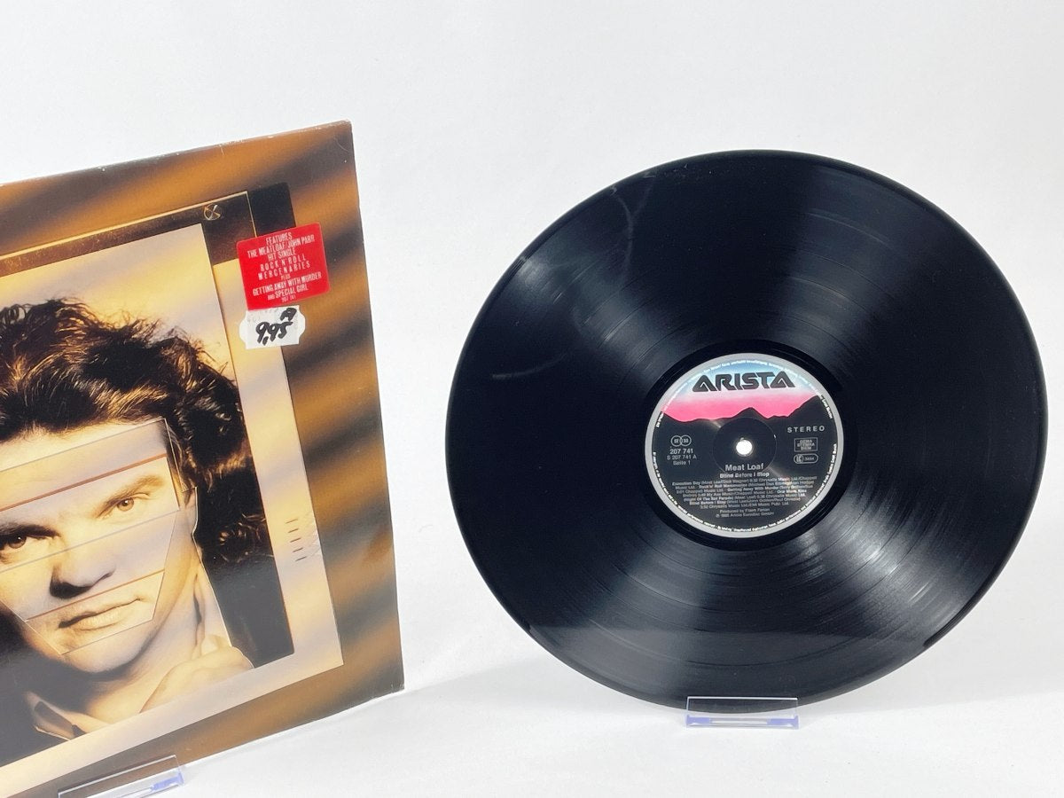 Meat Loaf – Blind Before I Stop LP Vinyl 1986, Retro Rock Pop, Arista