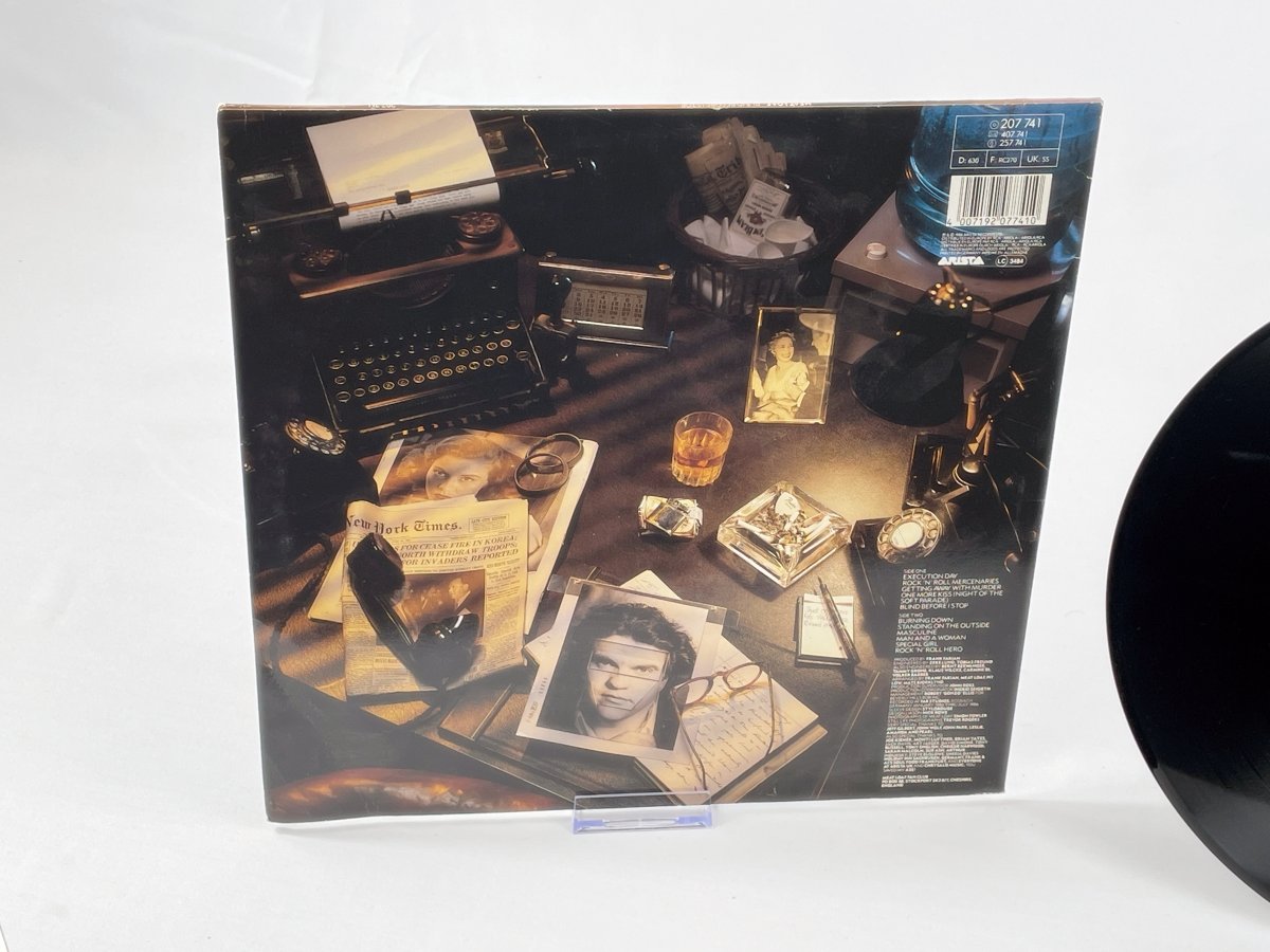 Meat Loaf – Blind Before I Stop LP Vinyl 1986, Retro Rock Pop, Arista