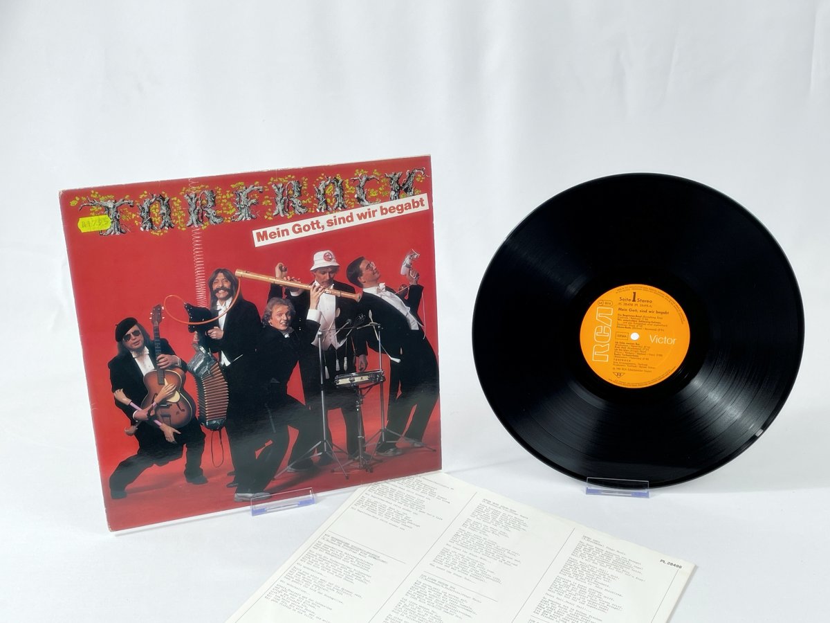 Torfrock – Mein Gott, sind wir begabt (RCA Victor, Germany 1978, LP Vinyl) – Vintage