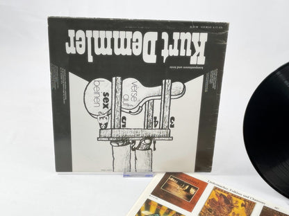 Kurt Demmler – Verse auf Sex Beinen LP Vinyl AMIGA DDR Vintage