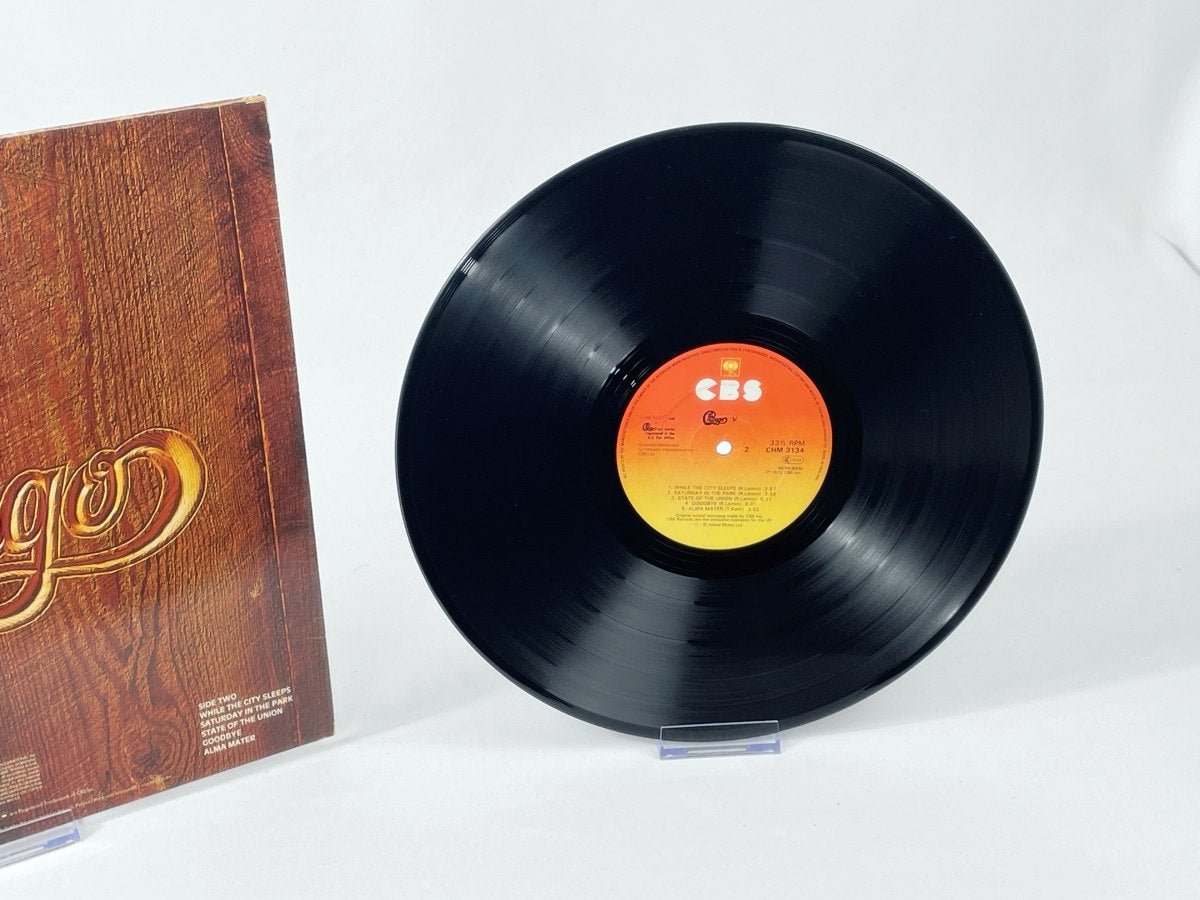 Chicago - V LP Vinyl 1972, Vintage Jazz Rock Pop, CBS