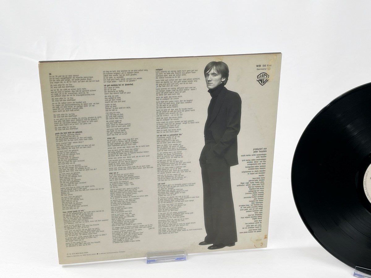 Marius Müller-Westernhagen – Bittersüß LP Vinyl 1975, Vintage German Rock, Warner Bros.