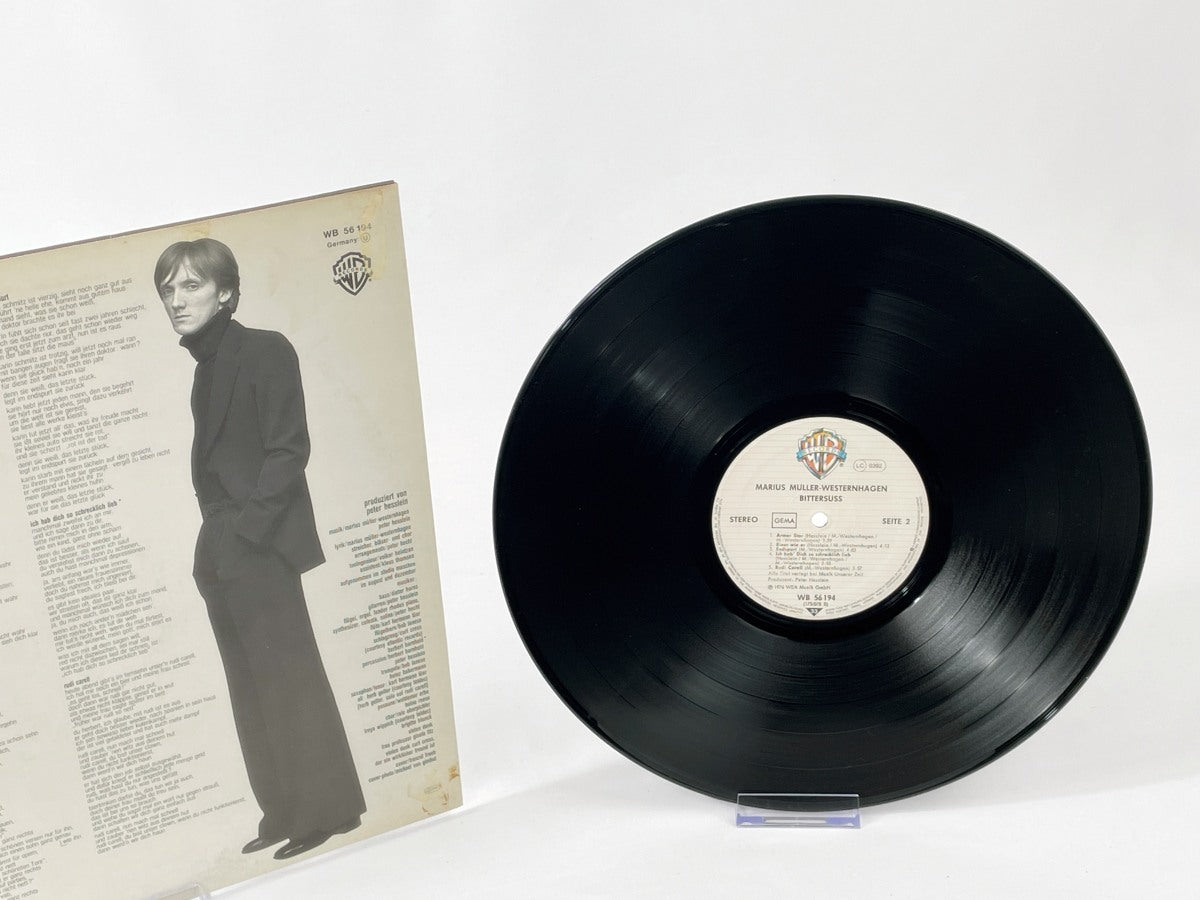 Marius Müller-Westernhagen – Bittersüß LP Vinyl 1975, Vintage German Rock, Warner Bros.