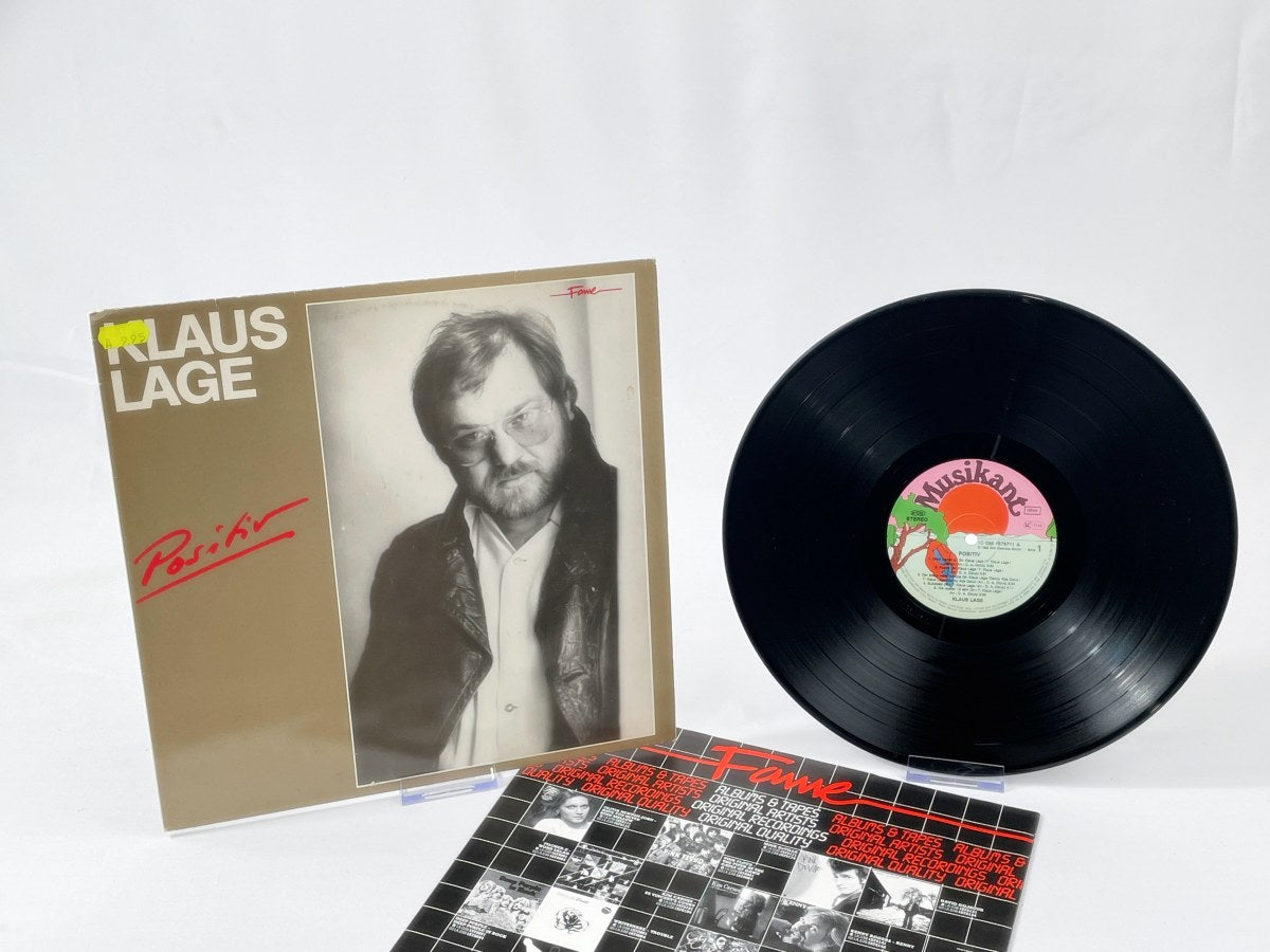 Klaus Lage – Positiv (LP, Musikant / Fame) Retro Vinyl