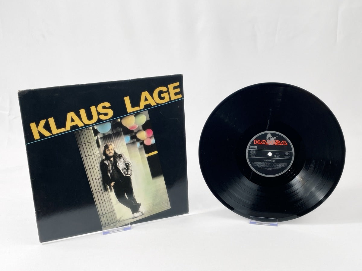 Klaus Lage – Debut album LP 1980, Retro German Rock Vinyl (Hansa Records)