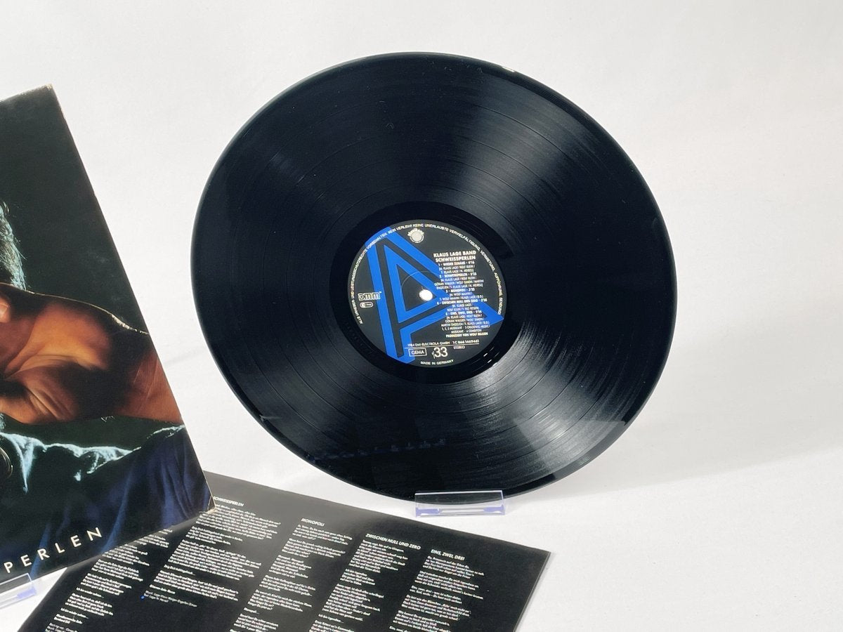 Klaus Lage Band – Schweißperlen LP 1984, Retro German Rock Vinyl (Ariola)