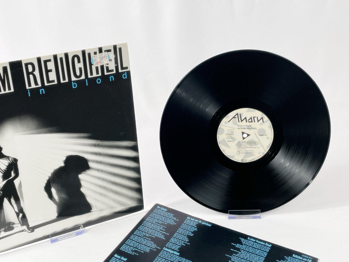 Achim Reichel – Blues in Blond (Ariola, Germany 1981, LP Vinyl) – Vintage
