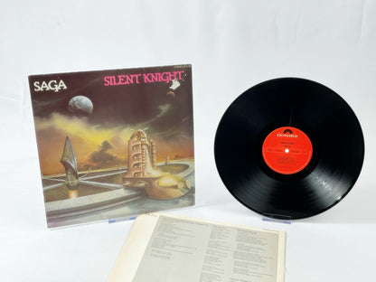 Saga – Silent Knight LP Vinyl, Retro Progressive Rock 1980 (Polydor)