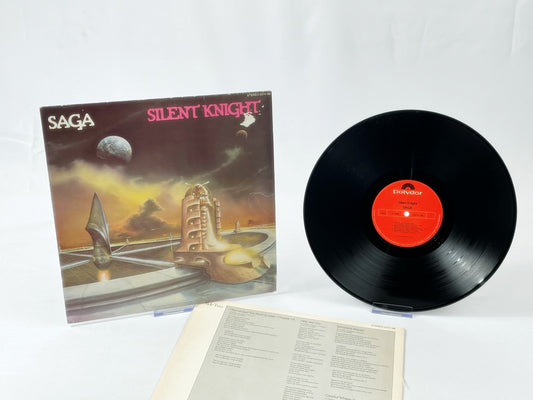 Saga – Silent Knight LP Vinyl, Retro Progressive Rock 1980 (Polydor)