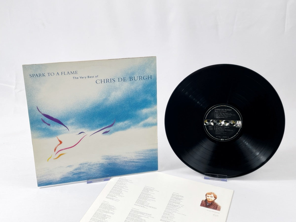 Chris de Burgh – Vinyl LP Spark to a Flame: The Very Best Of (A&amp;M Records, 1989)