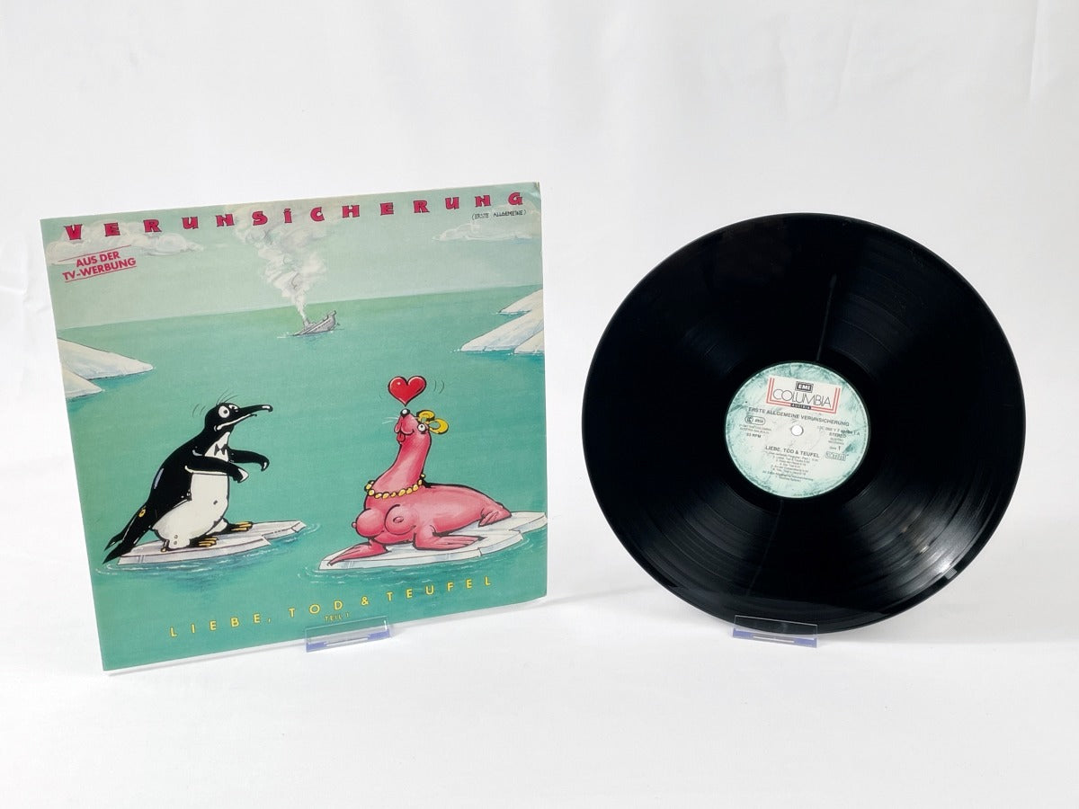 Erste Allgemeine Verunsicherung – Vintage Vinyl LP Liebe, Tod & Teufel (EMI Columbia, Stereo)