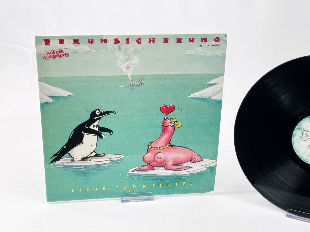 Erste Allgemeine Verunsicherung – Vintage Vinyl LP Liebe, Tod & Teufel (EMI Columbia, Stereo)
