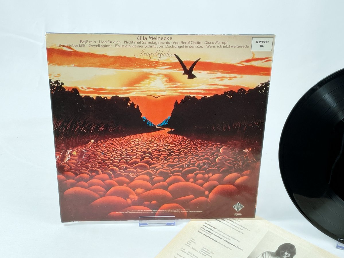 Ulla Meinecke – Vintage Vinyl LP MeineckeFuchs (Telefunken, Stereo)