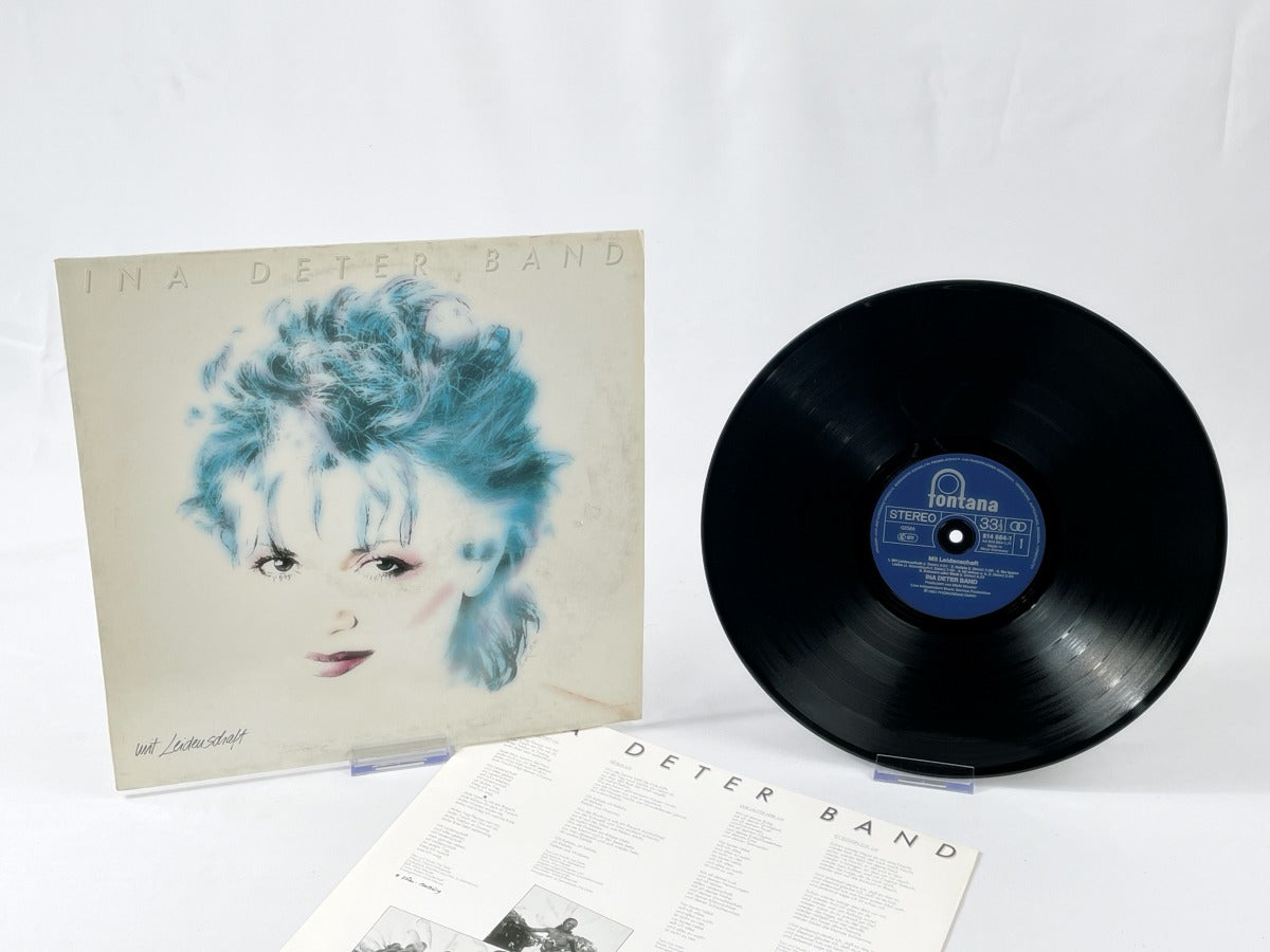 Ina Deter Band – Vintage Vinyl LP Mit Leidenschaft (Fontana, Stereo)